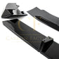 MP Style Gloss Black Front Splitter for BMW G06 LCI X6 23-Present - Carbon Factory