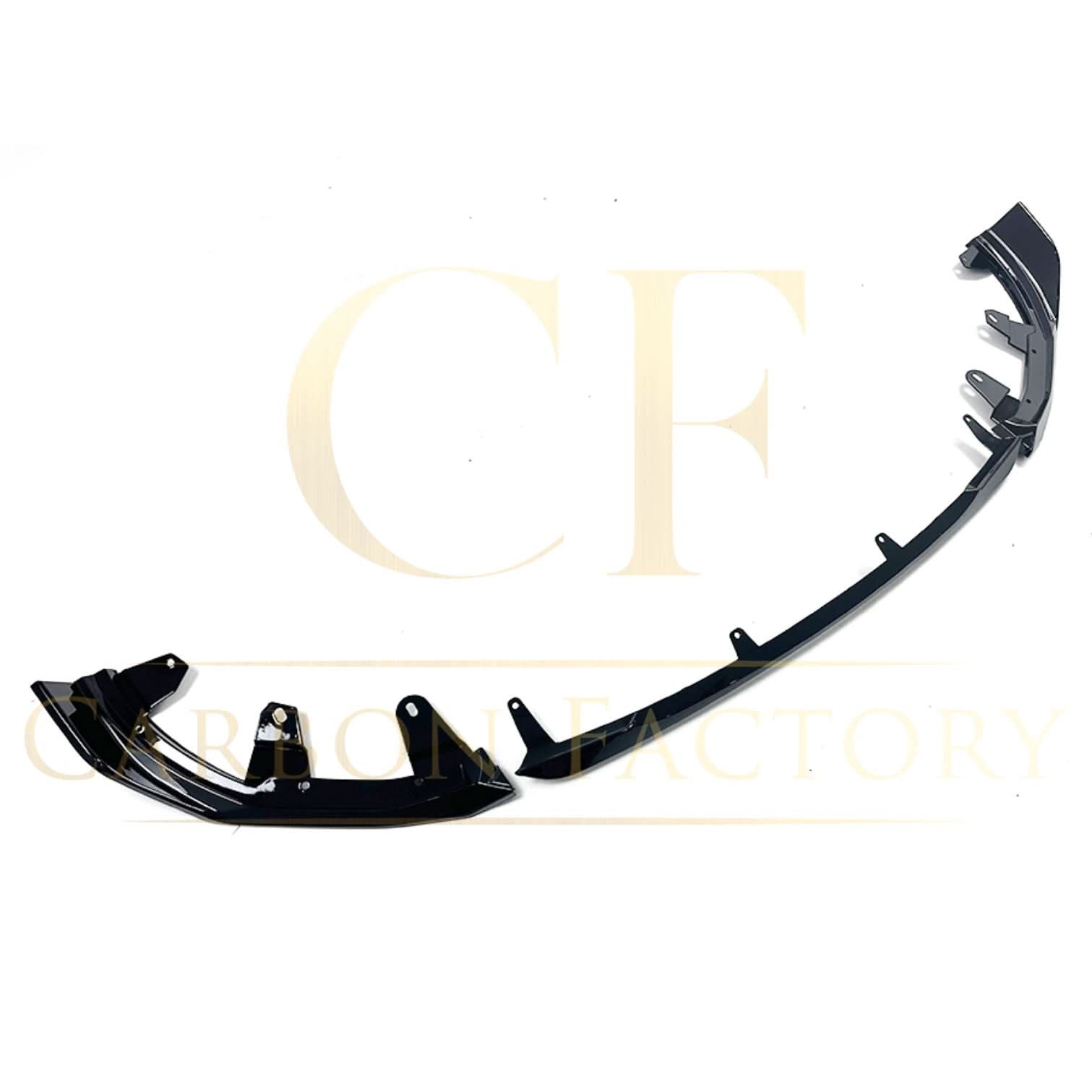 MP Style Gloss Black Front Splitter for BMW G42 2 Series Coupe 21-Present - Carbon Factory