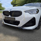 MP Style Gloss Black Front Splitter for BMW G42 2 Series Coupe 21-Present - Carbon Factory