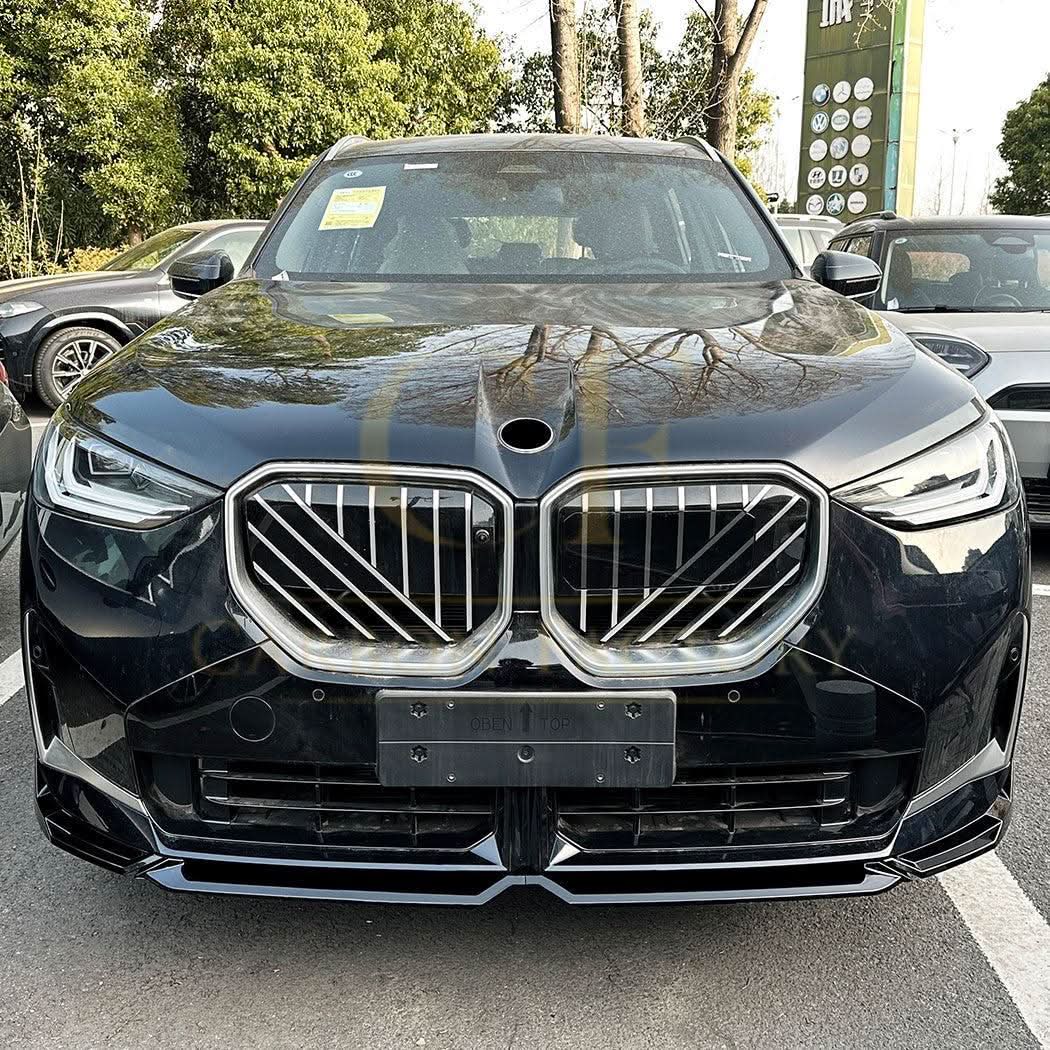 MP Style Gloss Black Front Splitter for BMW G45 X3 25-Present - Carbon Factory