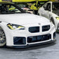 MP Style Gloss Black Front Splitter for BMW G87 M2 23-Present - Carbon Factory