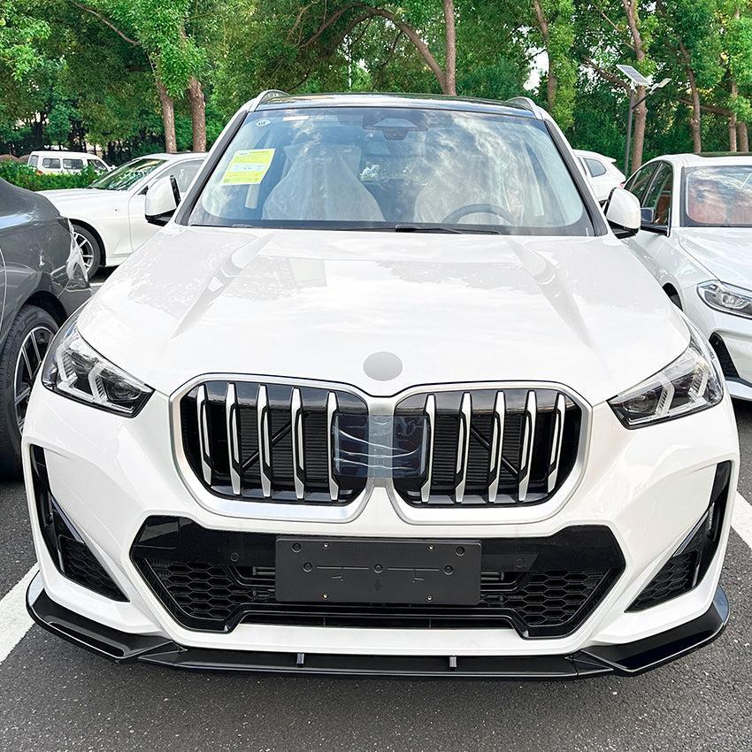 MP Style Gloss Black Front Splitter for BMW U11 X1 2022-Present - Carbon Factory