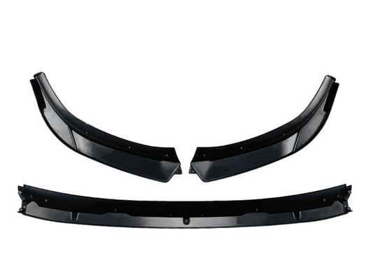 MP Style Gloss Black Front Splitter for BMW U11 X1 Standard model 2022-Present - Carbon Factory