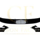 MP4 Style Gloss Black Front Splitter for BMW F22 F23 2 Series 14-20 - Carbon Factory