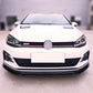 RZ Style Gloss Black Front Splitter for VW Golf MK7 R-LINE / R 13-16 - Carbon Factory