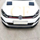 RZ Style Gloss Black Front Splitter for VW Golf MK7 R-LINE / R 13-16 - Carbon Factory