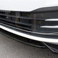Style 1 Gloss Black Front Splitter for VW Golf MK8 21-23 - Carbon Factory