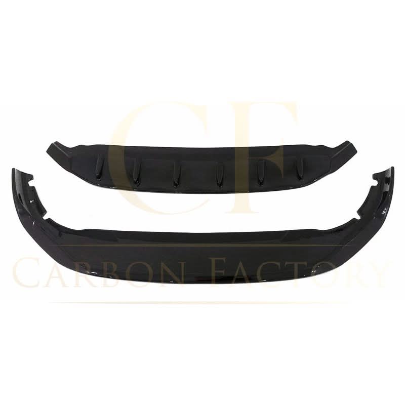 Style 3 Gloss Black Front Splitter for VW Golf MK8 21-23 - Carbon Factory