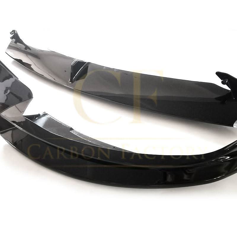 TR Style Gloss Black Front Splitter for Tesla Model Y 19-24 - Carbon Factory