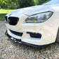 V Style Gloss Black Front Splitter for BMW 6 Series F06 F12 F13 M Sport 11-18 - Carbon Factory