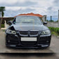 V Style Gloss Black Front Splitter for BMW E90 3 Series Pre-LCI 05-08 - Carbon Factory