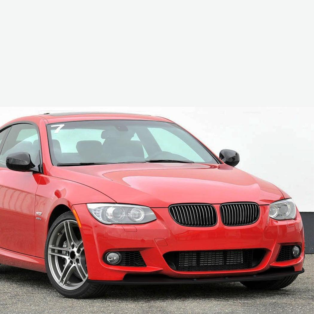 V Style Gloss Black Front Splitter for BMW E92 E93 3 Series 05-13 - Carbon Factory