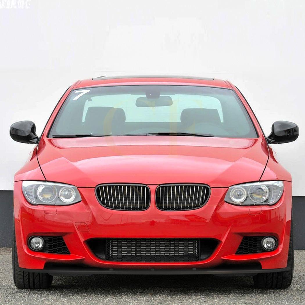 V Style Gloss Black Front Splitter for BMW E92 E93 3 Series 05-13 - Carbon Factory
