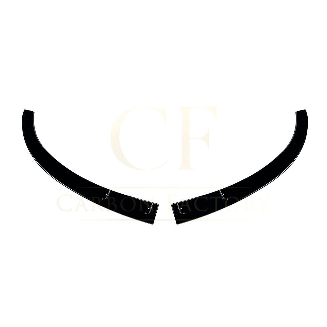 V Style Gloss Black Front Splitter for BMW E92 E93 3 Series 05-13 - Carbon Factory
