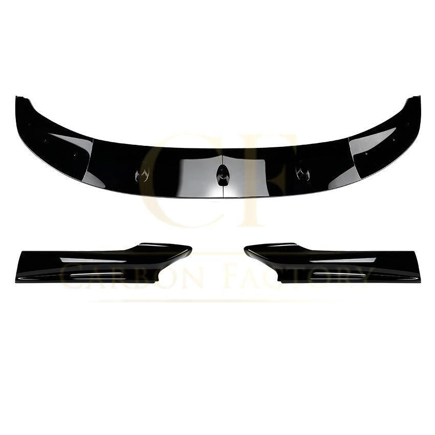 V Style Gloss Black Front Splitter for BMW F10 F11 5 Series 10-17 - Carbon Factory