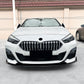 V Style Gloss Black Front Splitter for BMW F44 2 Series 4 Door 20-Present - Carbon Factory