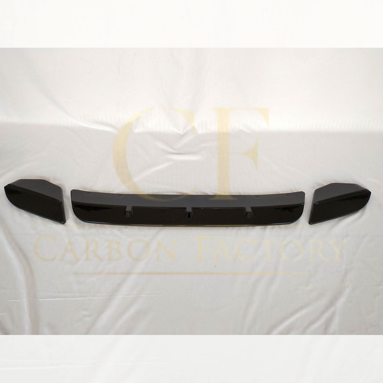 V Style Gloss Black Front Splitter for BMW F97 X3M F98 X4M 18-21 - Carbon Factory