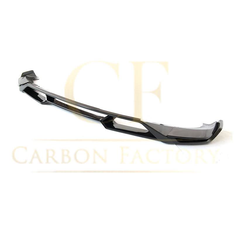 V Style Gloss Black Front Splitter for BMW G01 X3 IX3 G02 X4 LCI 22-24 - Carbon Factory