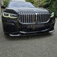 V Style Gloss Black Front Splitter for BMW G11 G12 7 Series LCI 20-23 - Carbon Factory