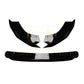 V Style Gloss Black Front Splitter for BMW G42 2 Series Coupe 21-Present - Carbon Factory