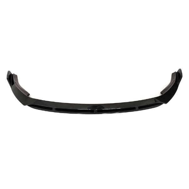 V Gloss Black Front Splitter for Mercedes Benz W205 C Class 19-21 - Carbon Factory