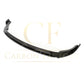 V Gloss Black Front Splitter for Mercedes Benz W205 C Class 19-21 - Carbon Factory