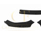 V Style Gloss Black Front Splitter for VW Golf MK7 MK7.5 GTI / R 13-20 - Carbon Factory
