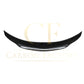 PSM Style Gloss Black Boot Spoiler for Mercedes Benz W205 C Class 15-21 - Carbon Factory