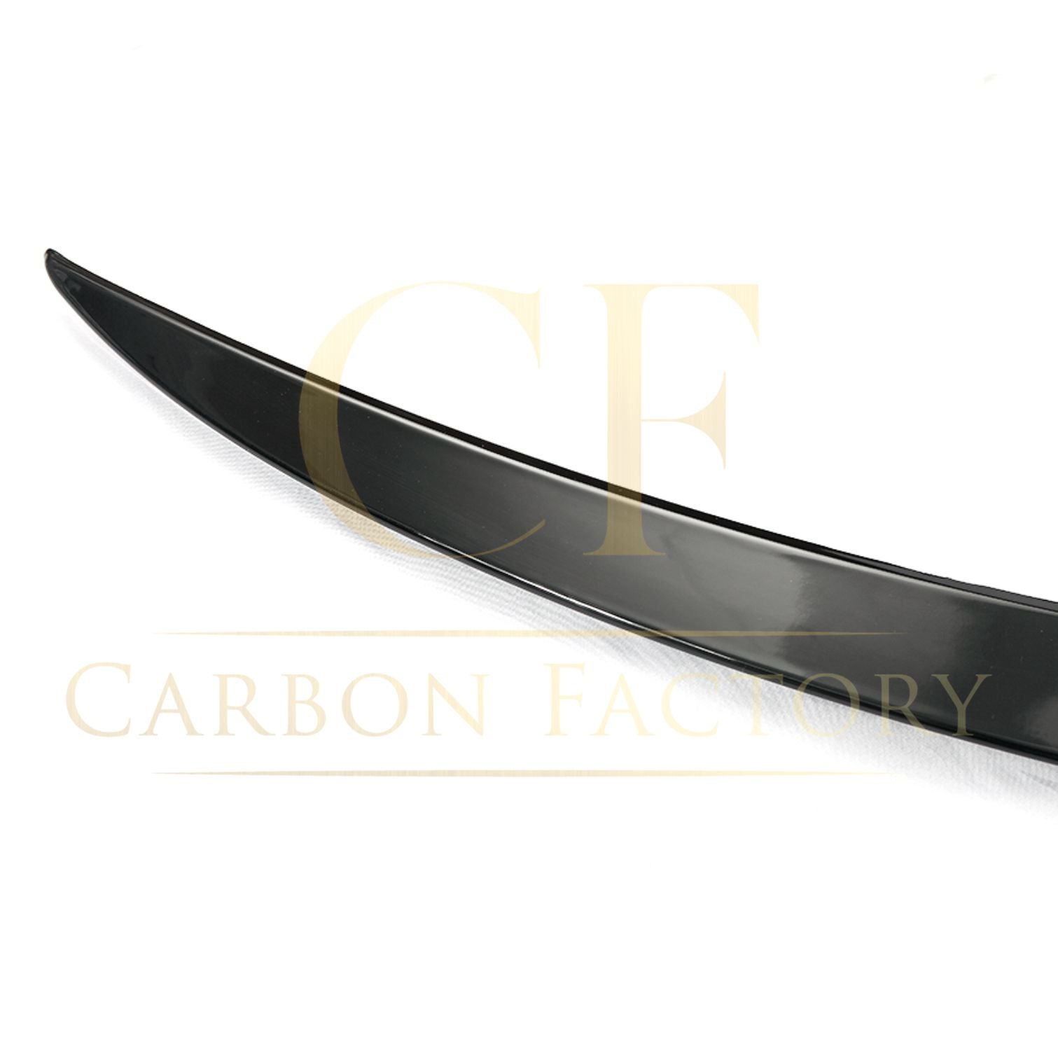 AMG Style Gloss Black Boot Spoiler for Mercedes Benz W205 C Class 15-21 - Carbon Factory