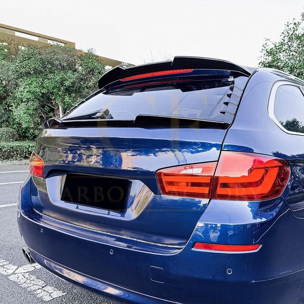 Gloss Black Mid Spoiler for BMW F11 5 Series Estate 10-17 - Carbon Factory