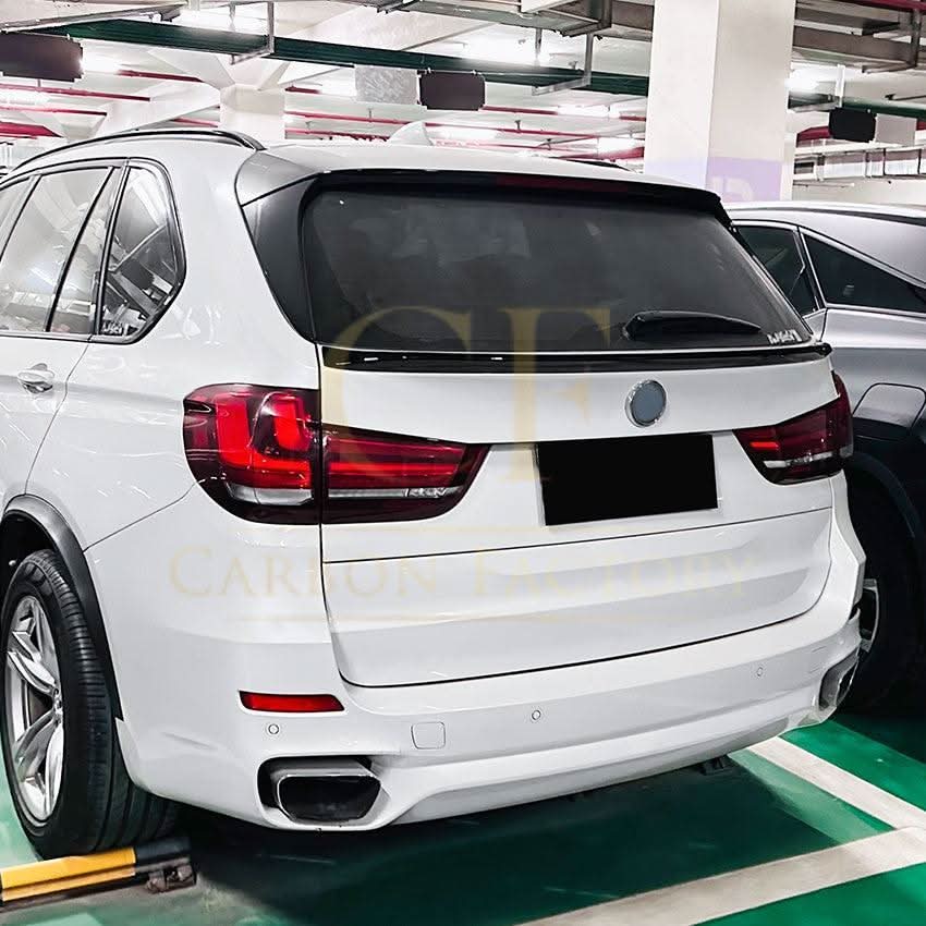 Gloss Black Mid Spoiler for BMW F15 X5 14-18 - Carbon Factory