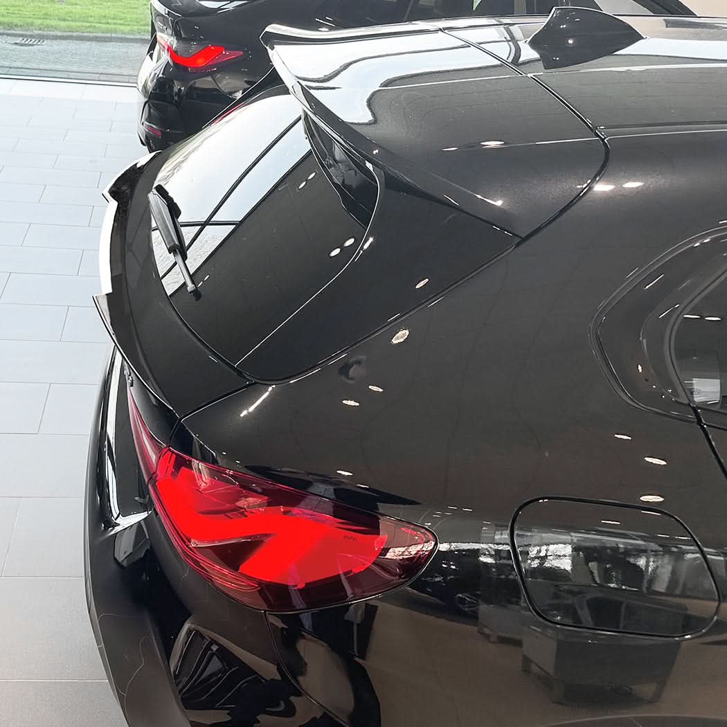 Gloss Black Mid Spoiler for BMW F40 1 Series 19-24 - Carbon Factory