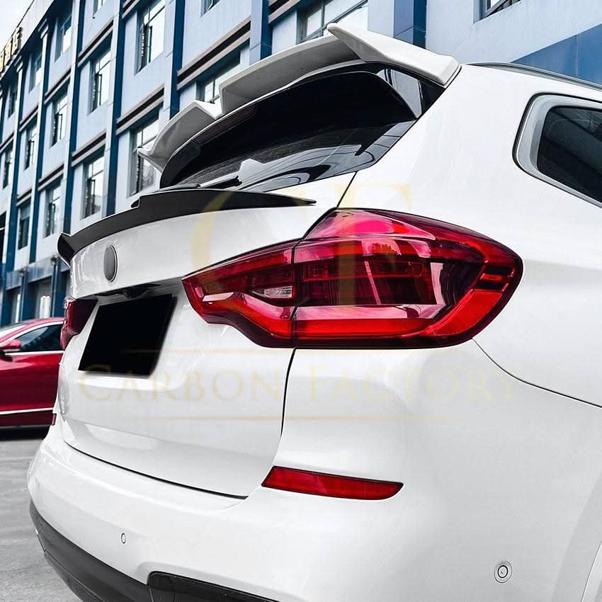 Gloss Black Mid Spoiler for BMW G01 X3 18-24 - Carbon Factory