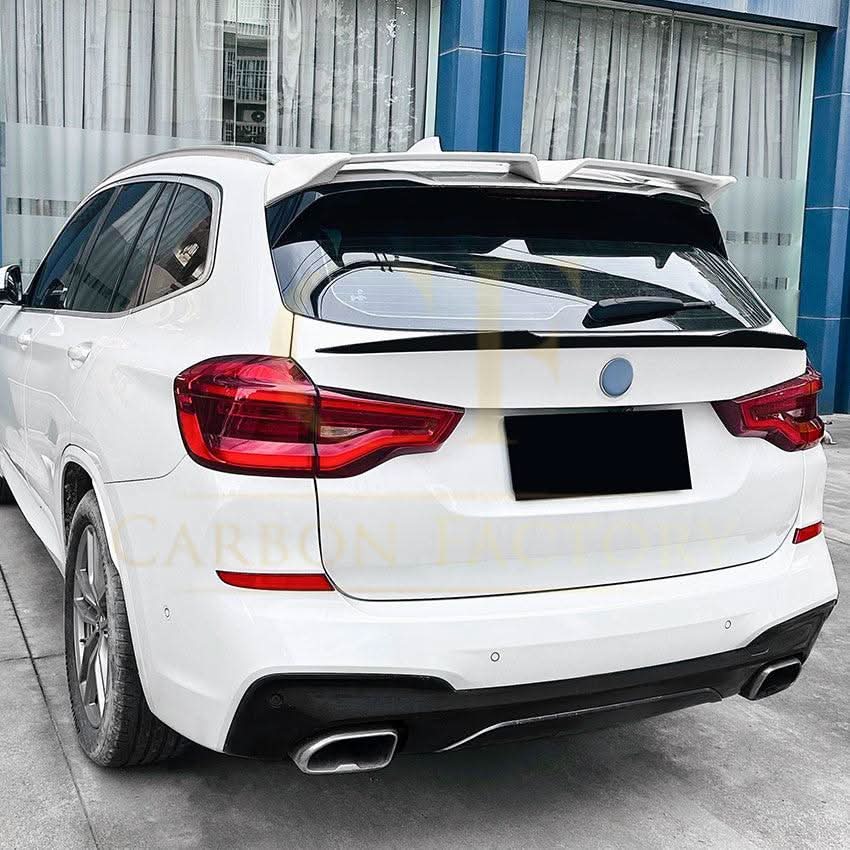Gloss Black Mid Spoiler for BMW G01 X3 18-24 - Carbon Factory