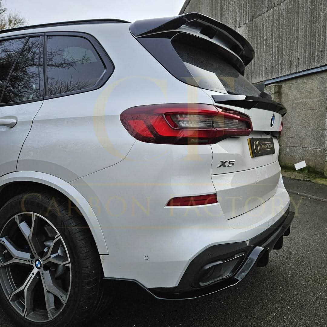 Gloss Black Mid Spoiler for BMW G05 X5 19-25 - Carbon Factory
