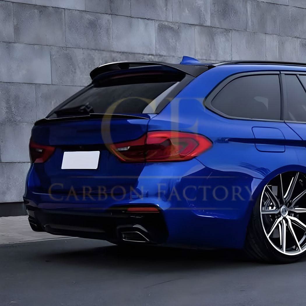 Gloss Black Mid Spoiler for BMW G31 5 Series Estate 17-24 - Carbon Factory