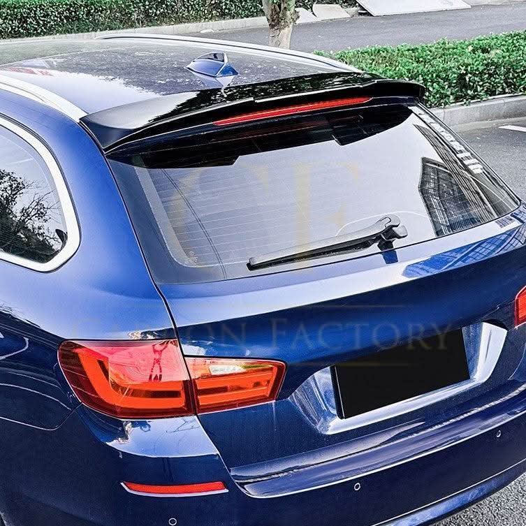 Gloss Black Roof Spoiler for BMW F11 5 Series Estate 10-17 - Carbon Factory