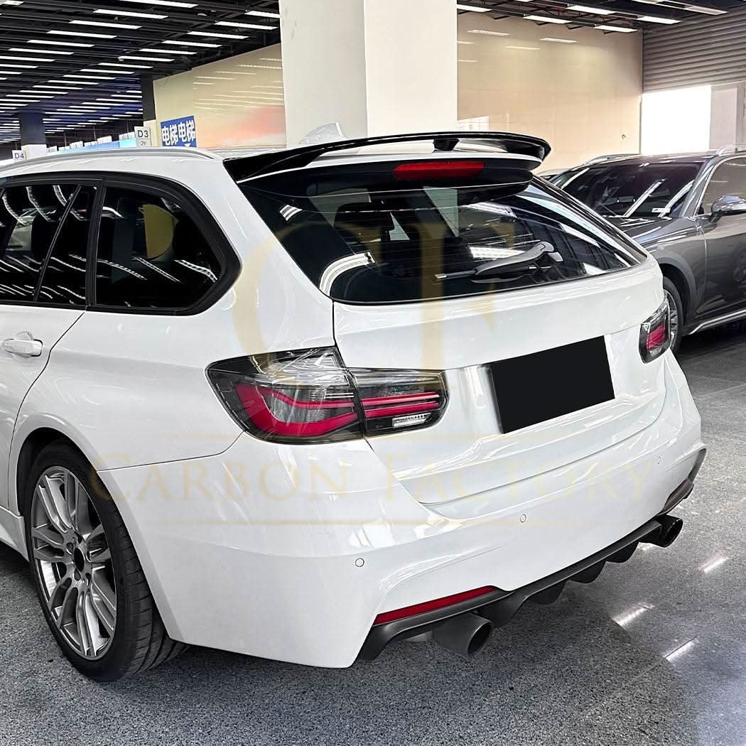 Gloss Black Roof Spoiler for BMW F31 3 Series 12-19 - Carbon Factory