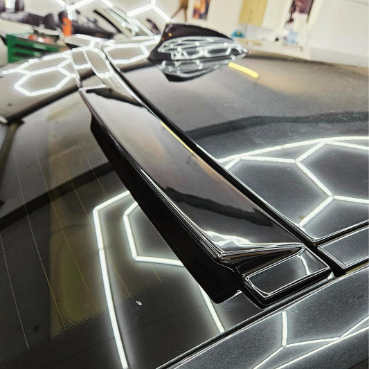 Gloss Black Roof Spoiler for BMW G20 3 Series G80 M3 19-Present - Carbon Factory