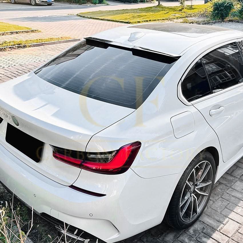 Gloss Black Roof Spoiler for BMW G20 3 Series G80 M3 19-Present - Carbon Factory