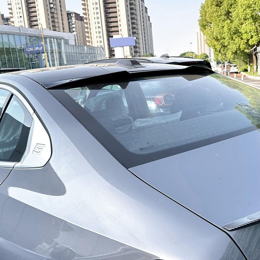 Gloss Black Roof Spoiler for BMW G60 5 Series G90 M5 24-Present - Carbon Factory