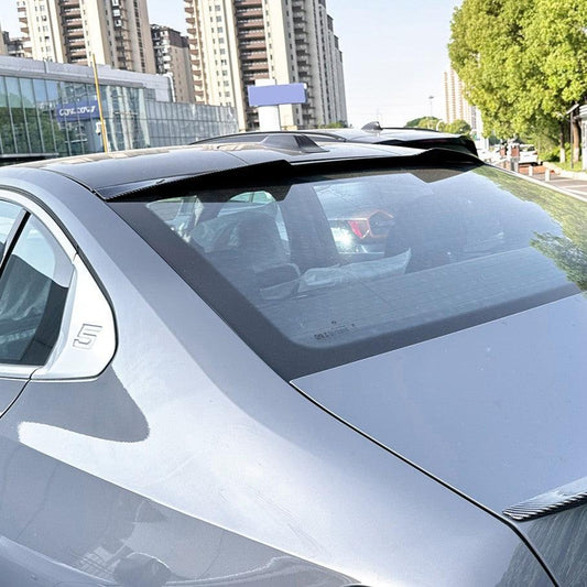 Gloss Black Roof Spoiler for BMW G60 5 Series G90 M5 24-Present - Carbon Factory