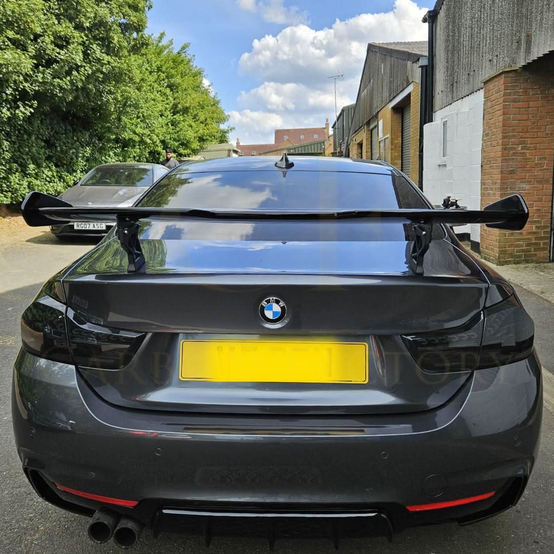 GTS Style Gloss Black Boot Spoiler for BMW 4 Series F32 F33 F36 F82 F83 M4 14-20 - Carbon Factory