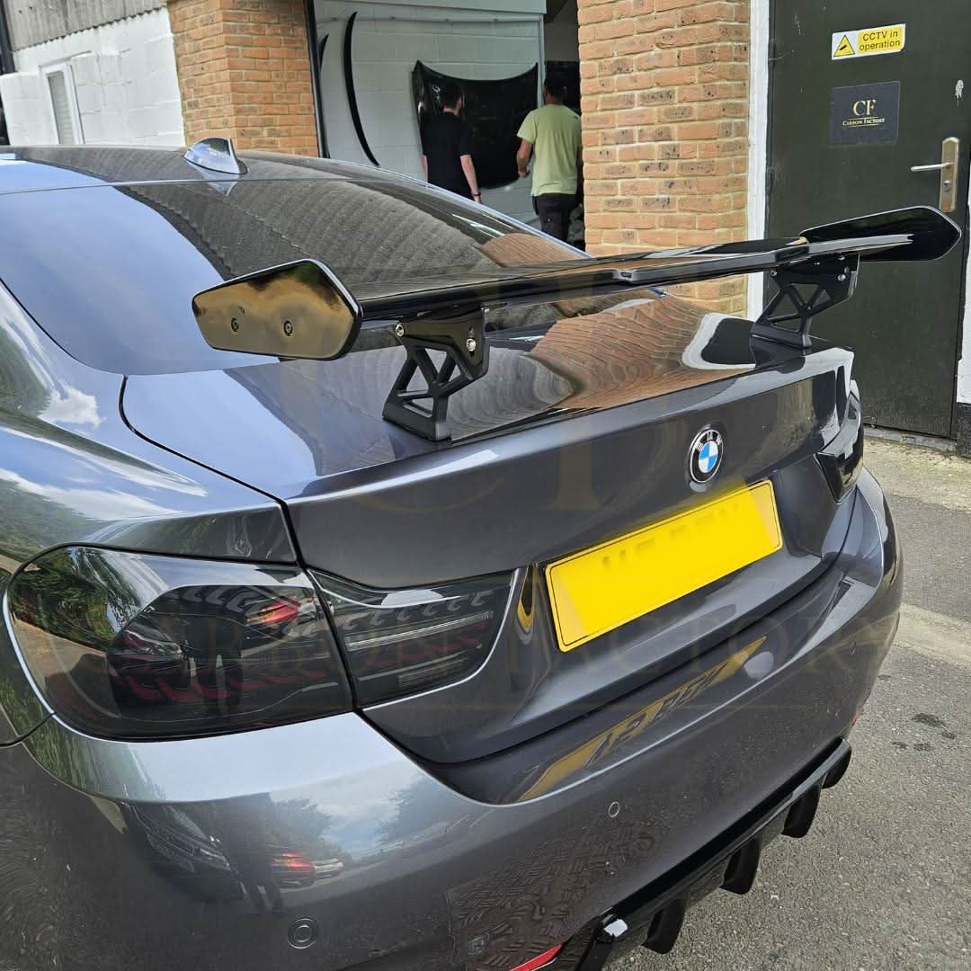 GTS Style Gloss Black Boot Spoiler for BMW 4 Series F32 F33 F36 F82 F83 M4 14-20 - Carbon Factory