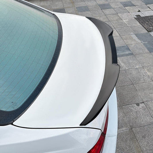 M4 Style Gloss Black Boot Spoiler for BMW 3 Series E90 Saloon inc M3 05-13 - Carbon Factory