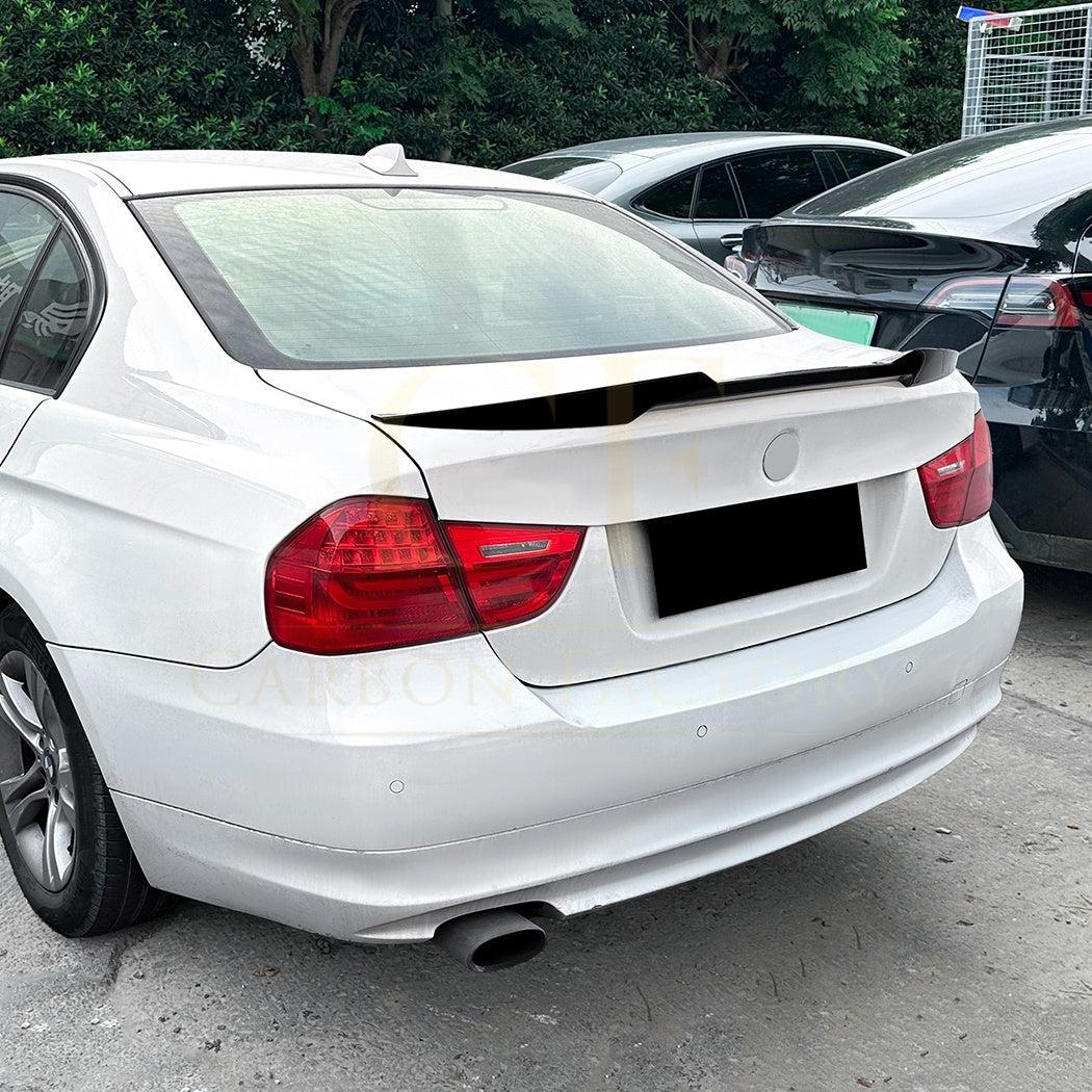 M4 Style Gloss Black Boot Spoiler for BMW 3 Series E90 Saloon inc M3 05-13 - Carbon Factory