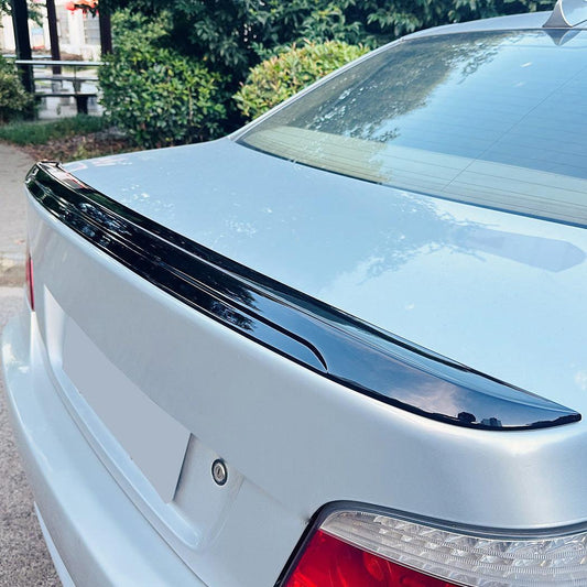 M5 Style Gloss Black Boot Spoiler for BMW E60 5 Series 05-10 - Carbon Factory