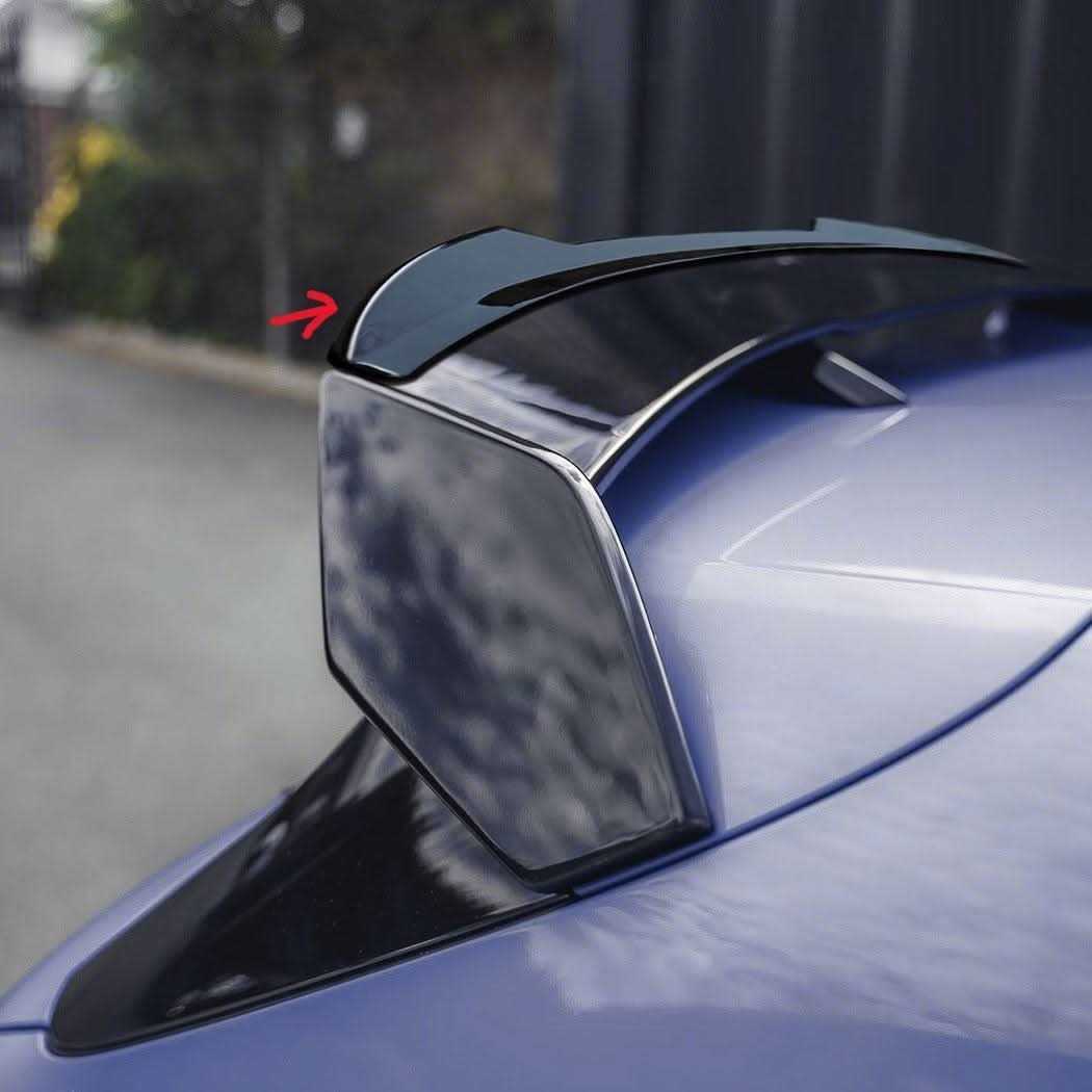 MP Style Add On Gloss Black Spoiler for BMW F40 1 Series 19-24 - Carbon Factory
