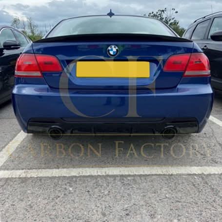 MP Style Gloss Black Boot Spoiler for BMW 3 Series E92 Coupe inc M3 05-11 - Carbon Factory