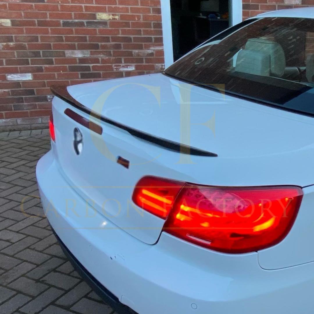 MP Style Gloss Black Boot Spoiler for BMW 3 Series E93 Convertible inc M3 05-13 - Carbon Factory
